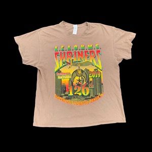A.E.A.O.M.S. SHINERS TAN SHIRT